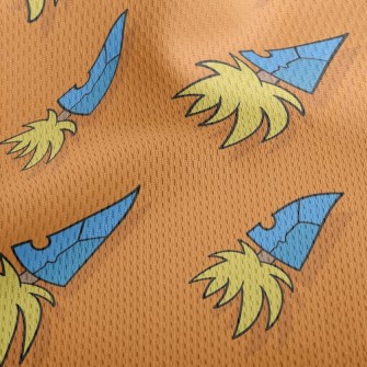 Ancient Spear Gun Athletic Mesh Flat Back