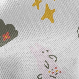 Rabbit Funny Dancing Standard Corduroy