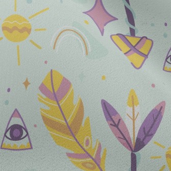 Feathers And Arrows Chiffon
