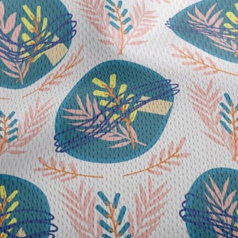 Mysterious Bundle Of Flowers A Athletic Mesh Flat Back