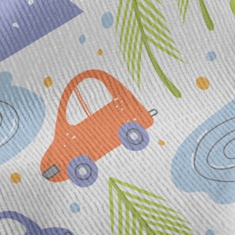 Travel By Car Standard Corduroy