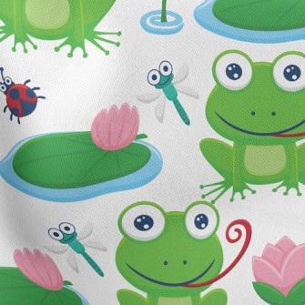 Daze Tongue Sticking Out Frog Stretch Ponte