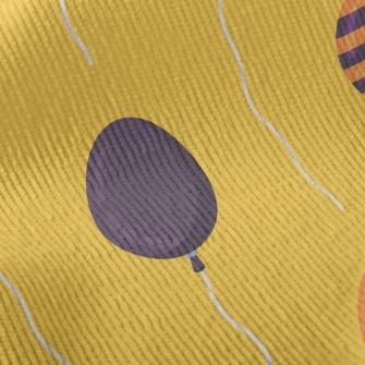 Halloween Balloons Standard Corduroy
