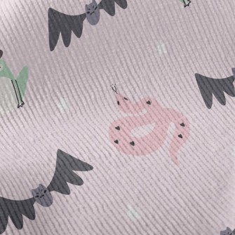 Halloween Bat Snake Standard Corduroy