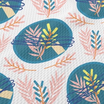 Mysterious Bundle Of Flowers A Birdseye Piqué