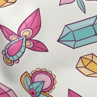 Gems And Flowers Stretch Ponte