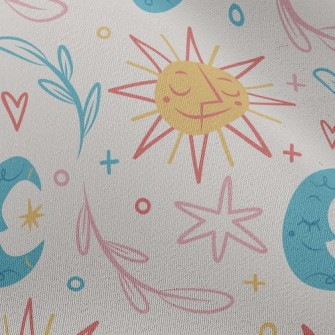 Gentle Sun And Moon Chiffon