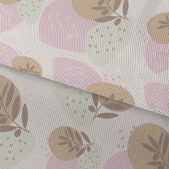 Small Soft Colored Leaves Waterproof Oxford