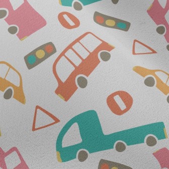 Colorful Cars Chiffon