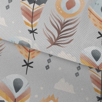 Ethnic Style Feathers Waterproof Oxford