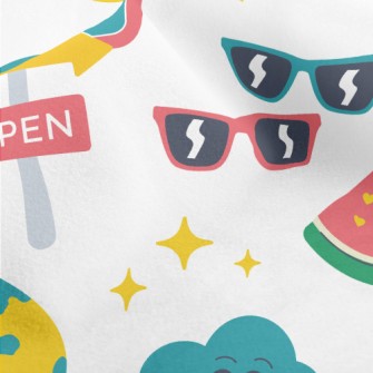 Helpless Eyes Fruit Micro Fleece