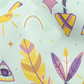 Feathers And Arrows Micro Fleece