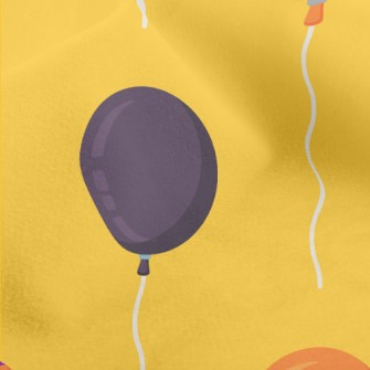 Halloween Balloons Micro Fleece