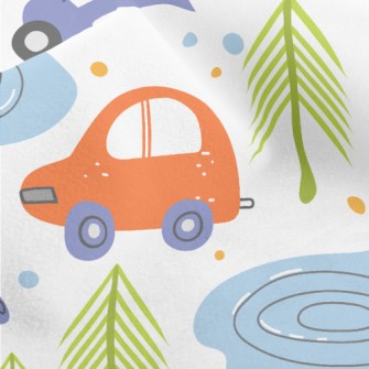 Travel By Car Micro Fleece