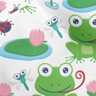 Daze Tongue Sticking Out Frog Micro Fleece
