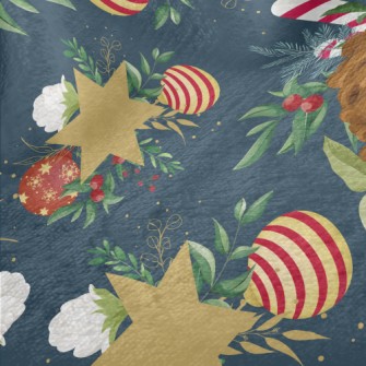 Christmas Hazelnut Tree Minky