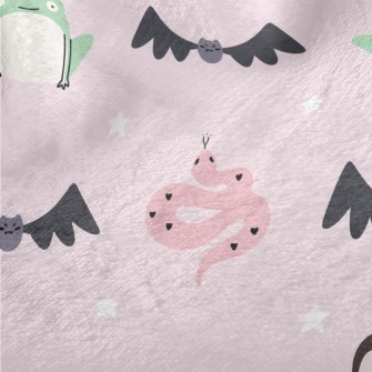 Halloween Bat Snake Minky