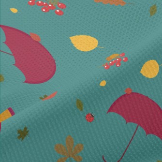 Rainy Day Umbrella Rain Boots Piqué