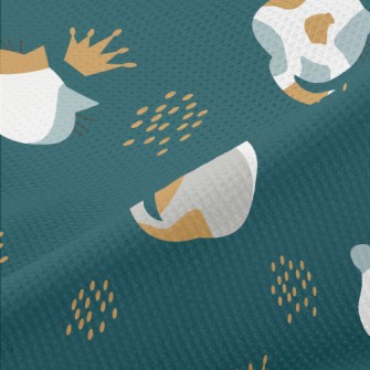 Cute Cat Butt Piqué