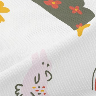 Rabbit Funny Dancing Piqué