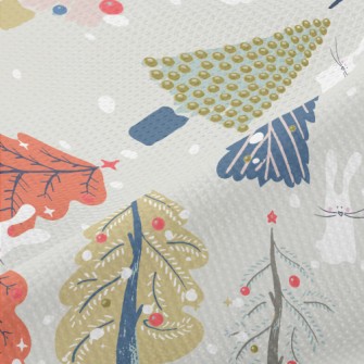 Nordic Warm Christmas Tree Piqué