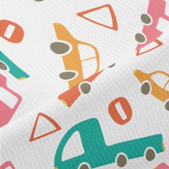 Colorful Cars Piqué