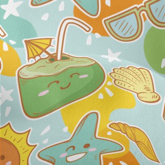 Lively Summer Drink Lightweight Performance Linen