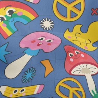 Weird Expression Mushroom Lightweight Performance Linen