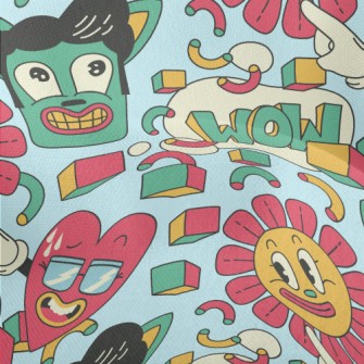 Funny Expressions Lightweight Performance Linen