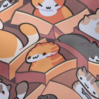 Cardboard Life Kitten Lightweight Performance Linen