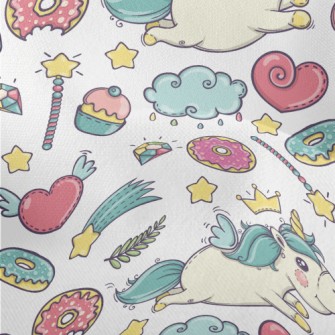 Fantasy Unicorn Lightweight Performance Linen