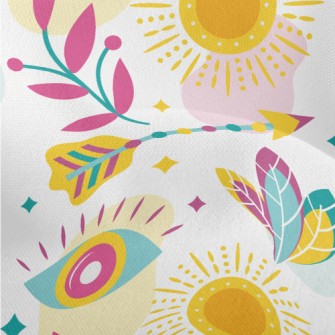 Mysterious Eye Feather Lightweight Performance Linen