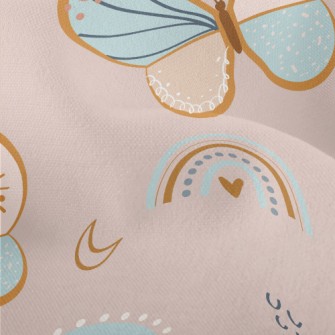 Rainbow And Butterfly Lightweight Performance Linen