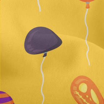 Halloween Balloons Lightweight Performance Linen