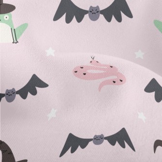 Halloween Bat Snake Lightweight Performance Linen
