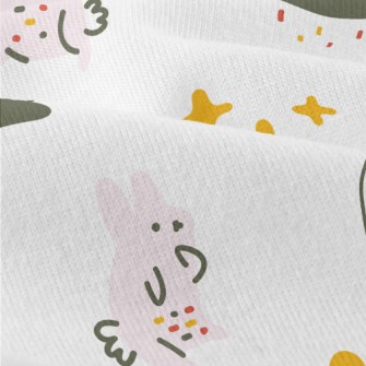 Rabbit Funny Dancing Modern Jersey