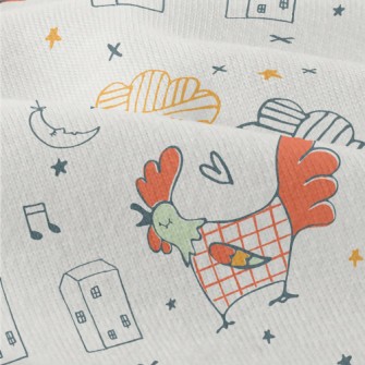 Simple Line Chicken Modern Jersey