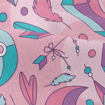 Geometric Crystal Feather Modern Jersey
