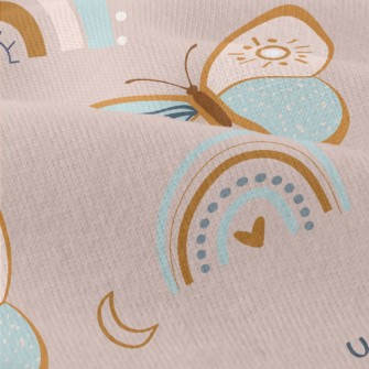 Rainbow And Butterfly Modern Jersey