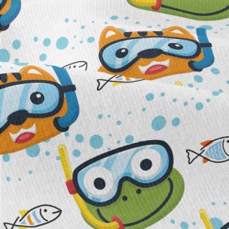 Frog And Shallow Water Cat Modern Jersey