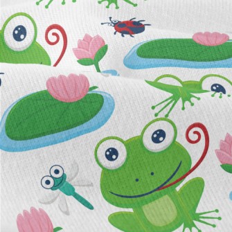 Daze Tongue Sticking Out Frog Modern Jersey