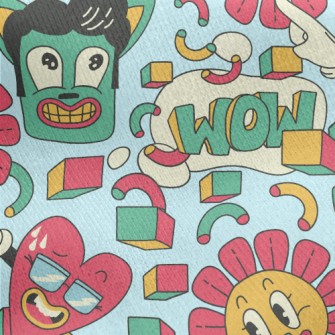 Funny Expressions Jersey Backed Fleece