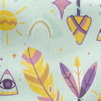 Feathers And Arrows Jersey Backed Fleece