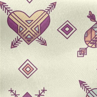 Mysterious Totem Love Jersey Backed Fleece