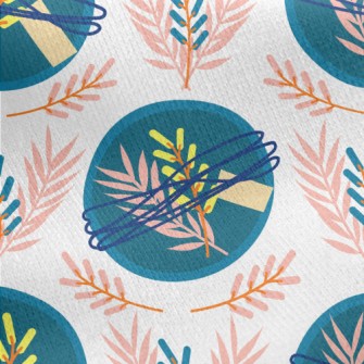 Mysterious Bundle Of Flowers A Jersey Backed Fleece