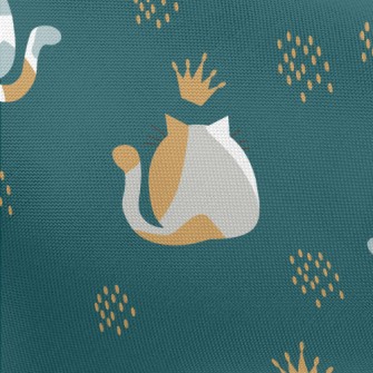 Cute Cat Butt Pongee