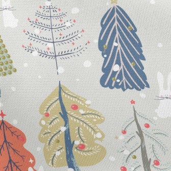 Nordic Warm Christmas Tree Pongee