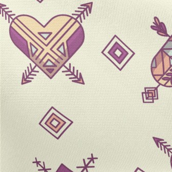 Mysterious Totem Love Pongee
