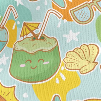 Lively Summer Drink Stretch Jersey