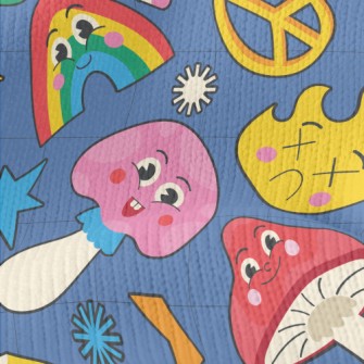 Weird Expression Mushroom Stretch Jersey